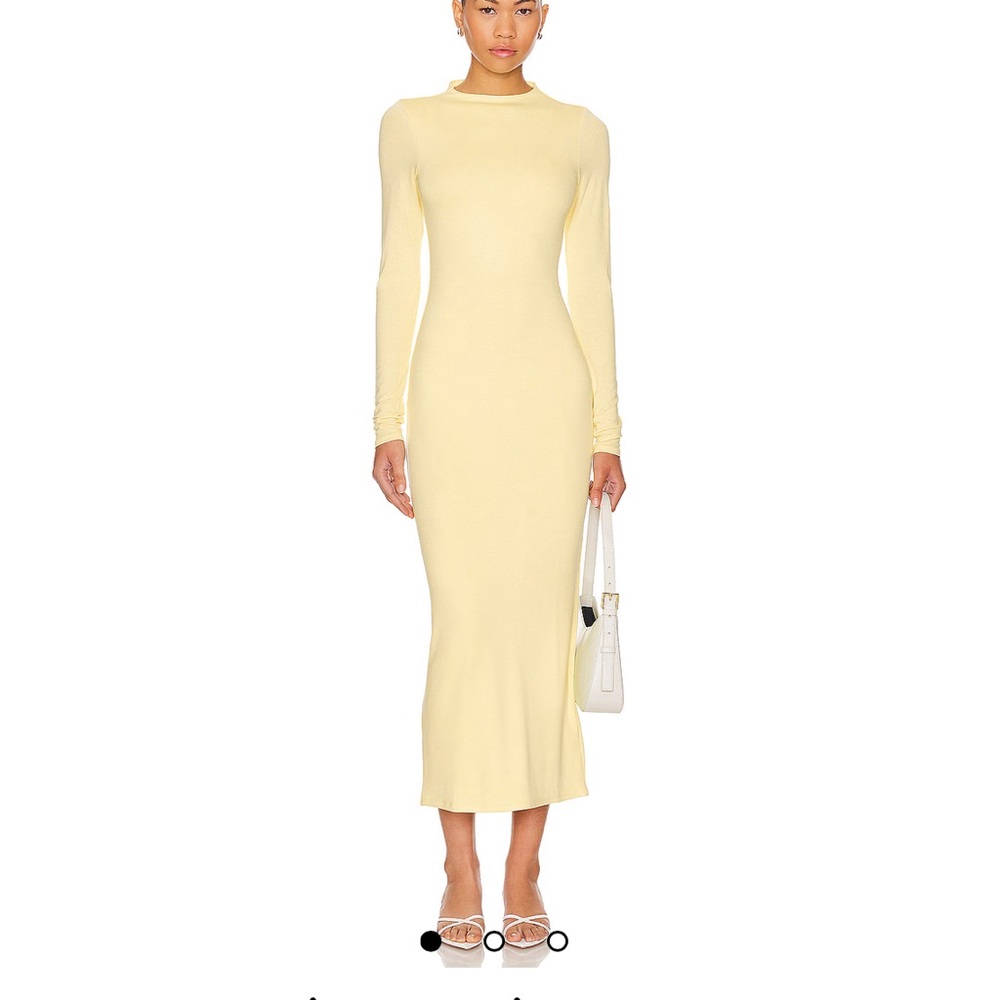 AFRM Juniper Dress in Buttercup